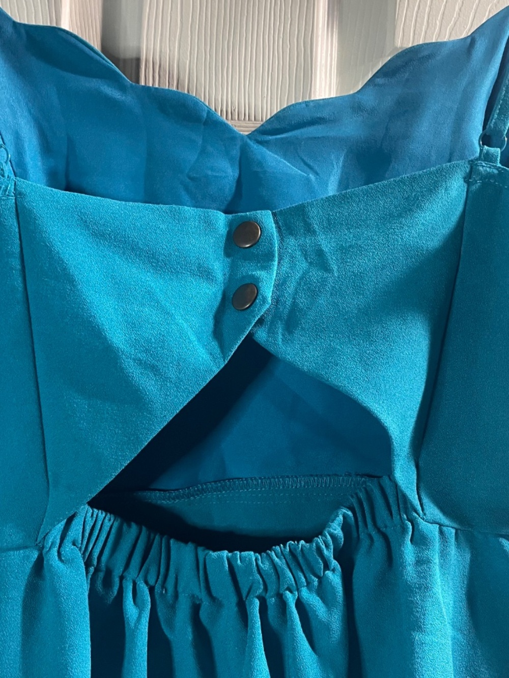 Market & Spruce Stitch Fix Teal Dress L - Picture 3 of 8
